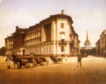 Building of Ministry of Defence (the house of A.Y.Lobanov-Rostovsky). Photo, 1910s.