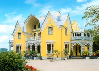Alexandria Park of Peterhof. Cottage Palace.