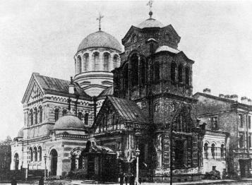 Коневское подворье на Б. Охте. Храм и часовня