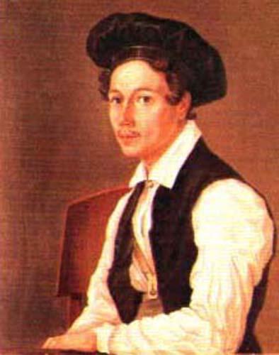 Михаил Александрович Бестужев.
Акварель Н.А.Бестужева. 1837-1839.
