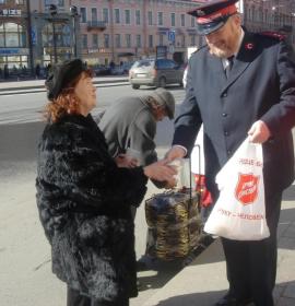 Армия спасения. Помощь престарелым